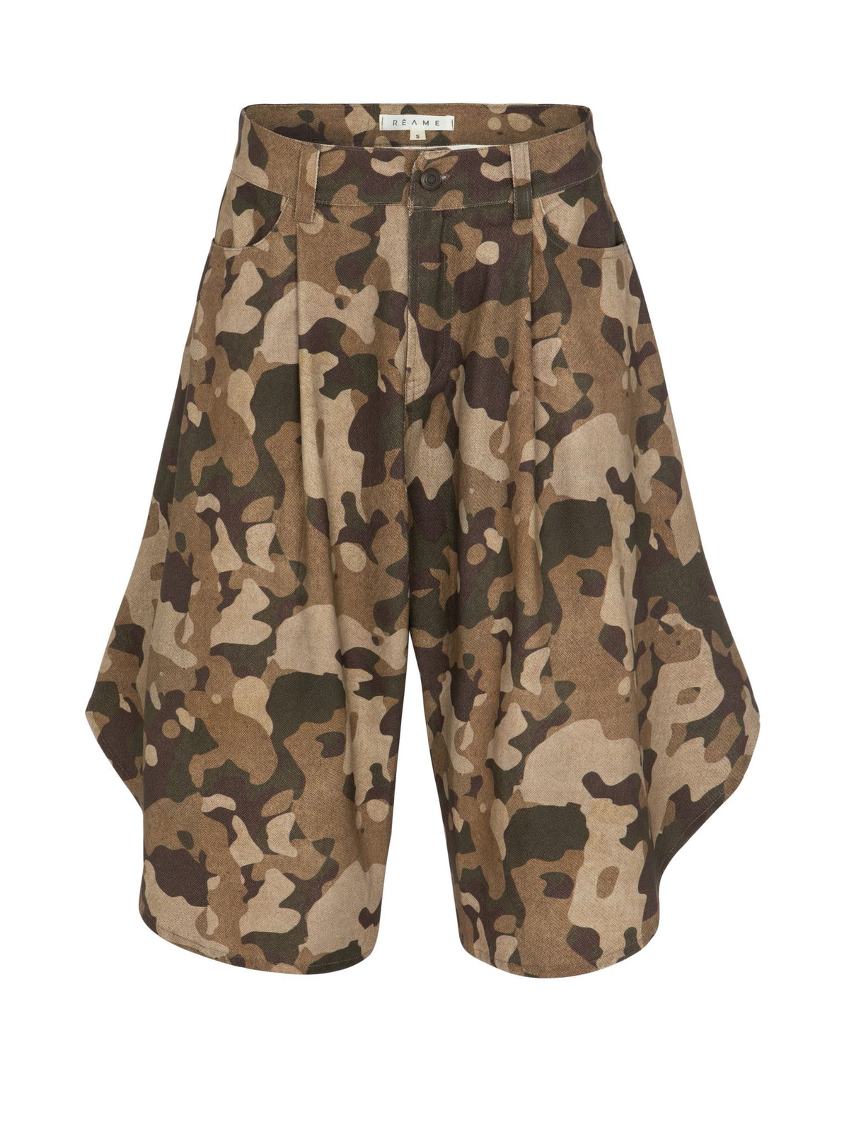 Sculpted Camo Bermuda