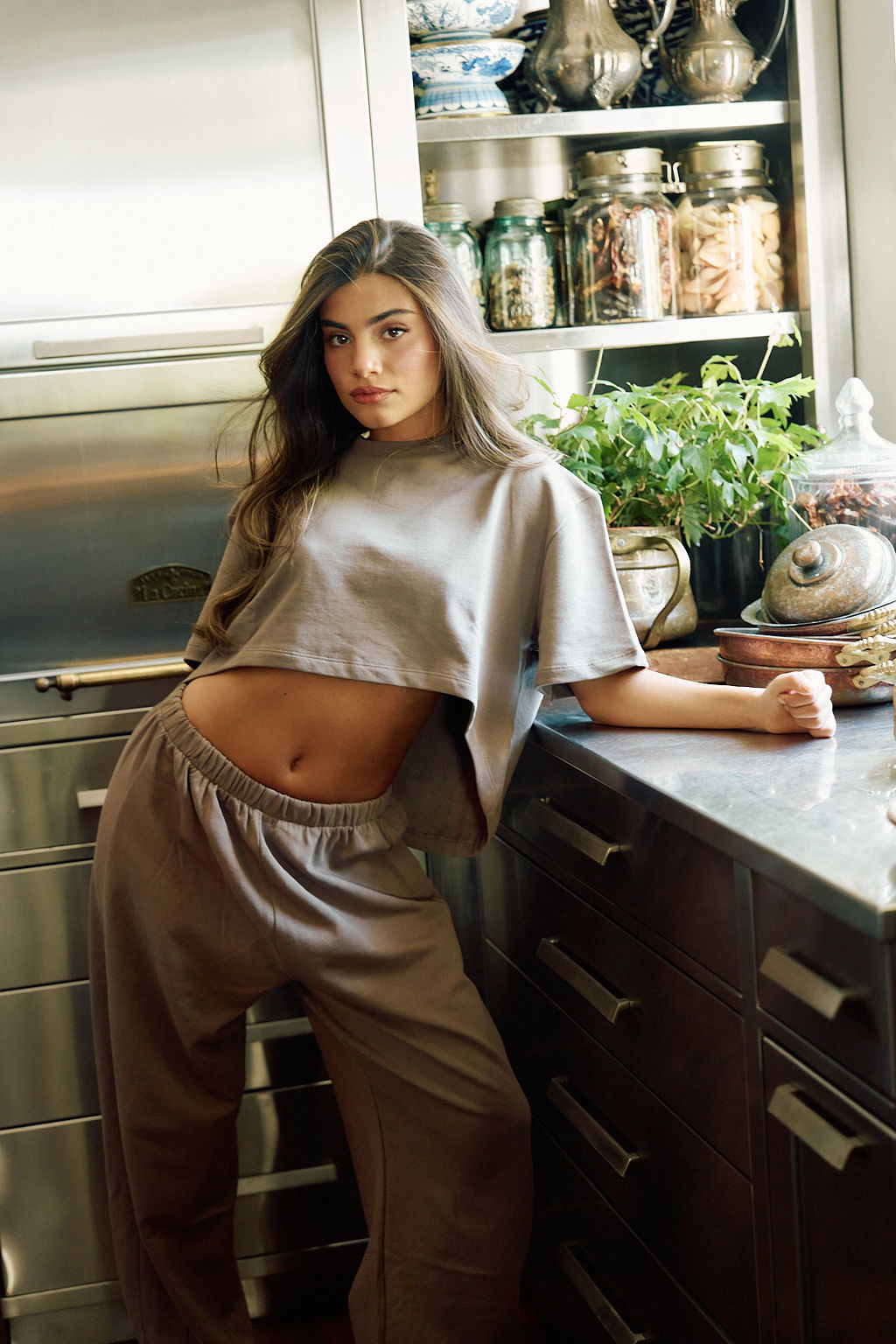 Brown Jogger Pants — REAME