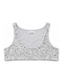 Silver Sequin Crop Top