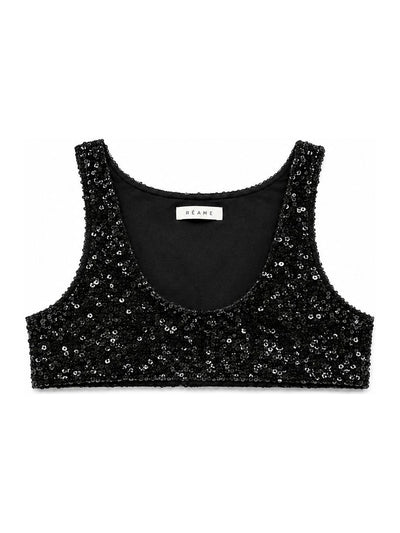 Sequin Crop Top