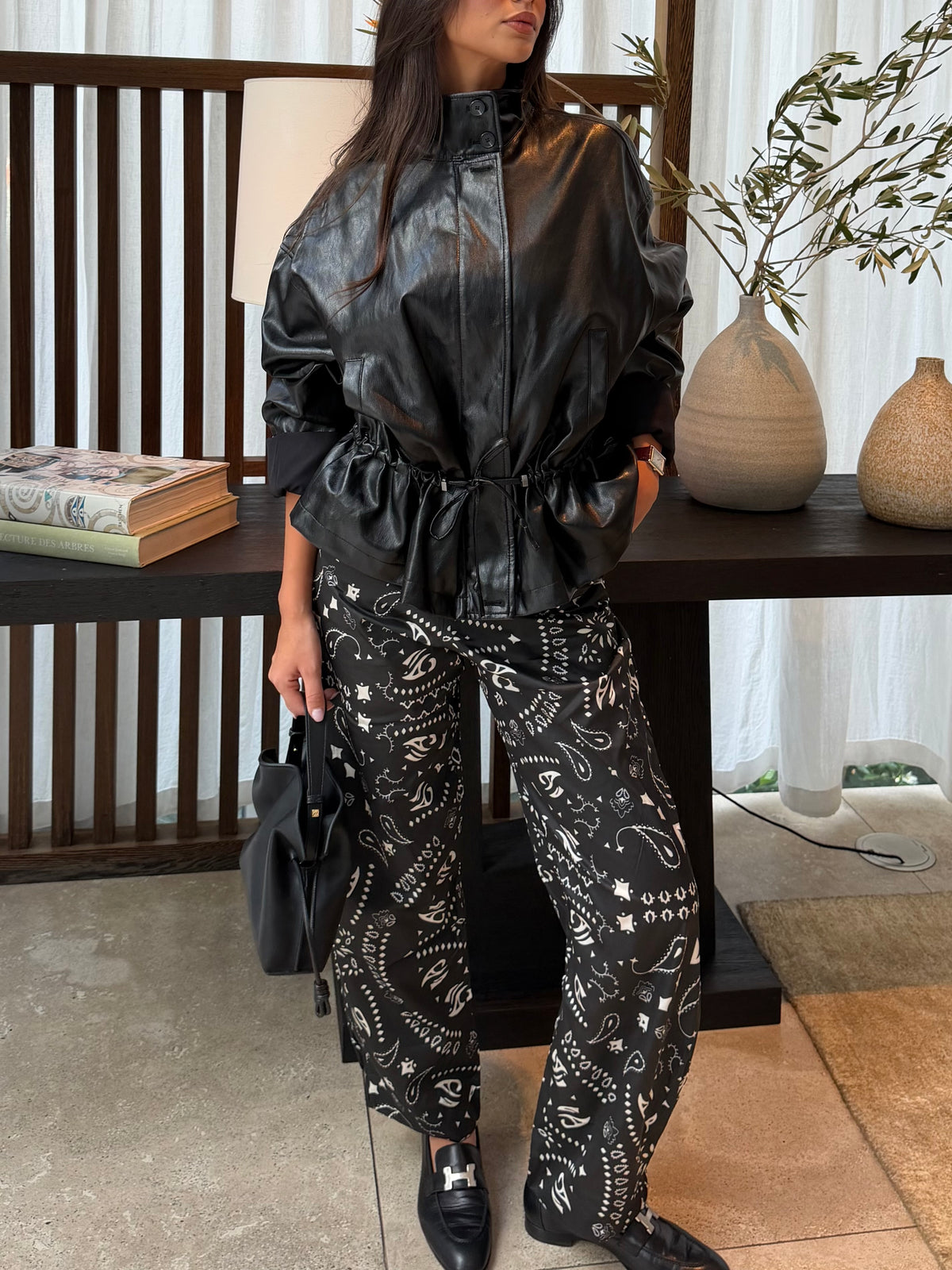 Paisly Bandana Pants