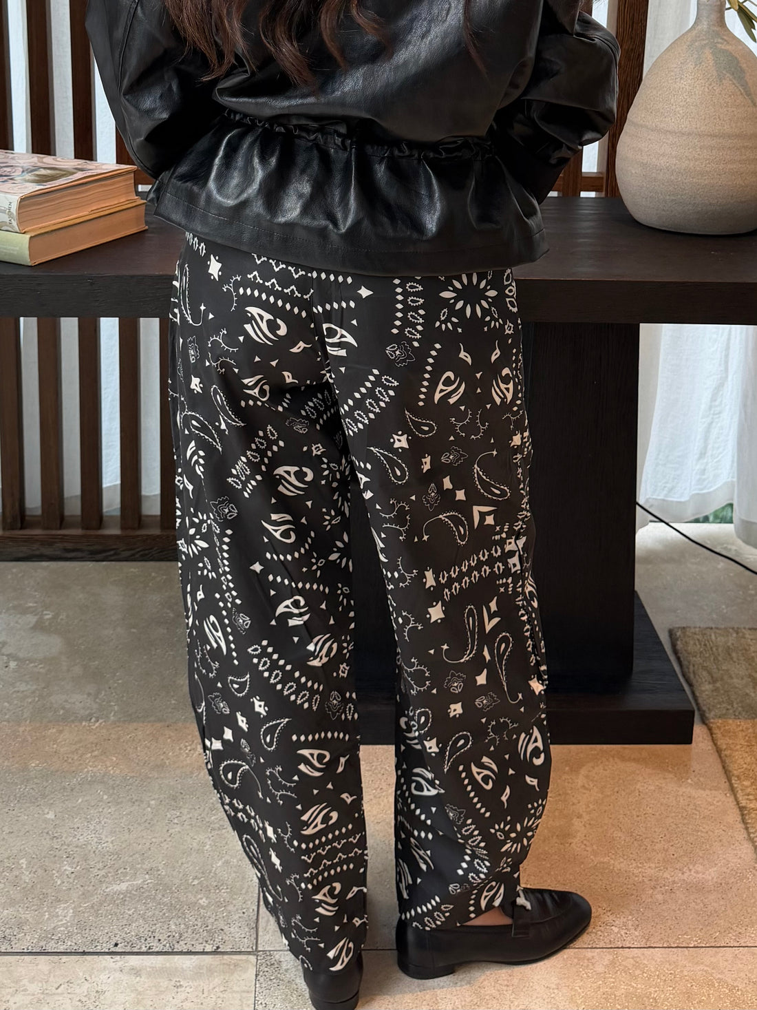 Paisly Bandana Pants