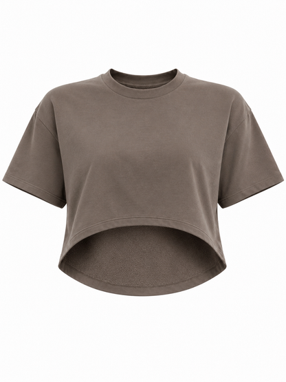 Relaxed Crop Top